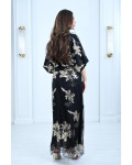فستان بنمط اكمام الكيمونو